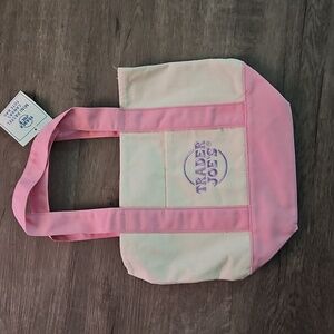 Pink Canvas Trader Joe's Mini Tote
